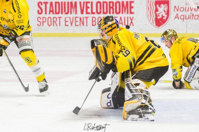 Photo hockey match Bordeaux - Rouen le 23/02/2024