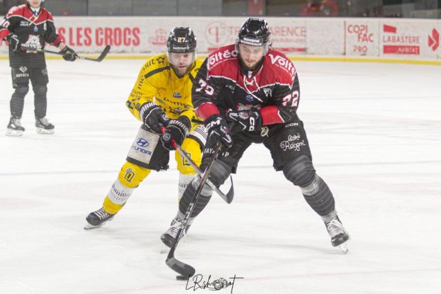 Photo hockey match Bordeaux - Rouen le 23/02/2024