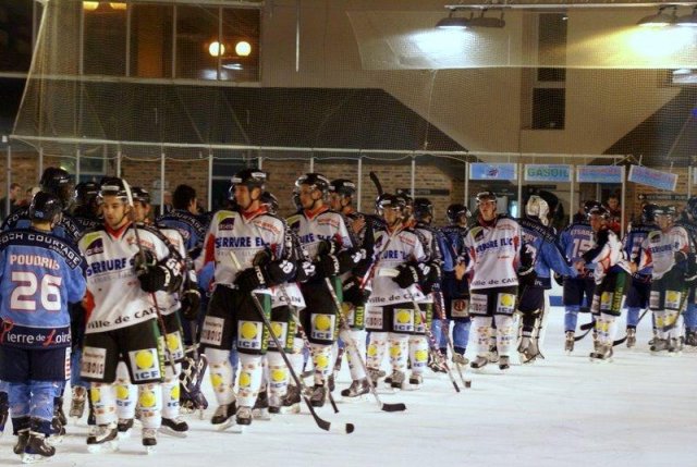 Photo hockey match Angers  - Caen  le 13/10/2009