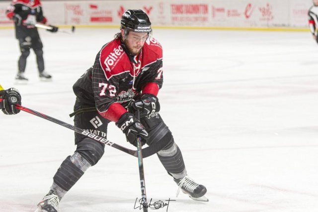 Photo hockey match Bordeaux - Rouen le 23/02/2024