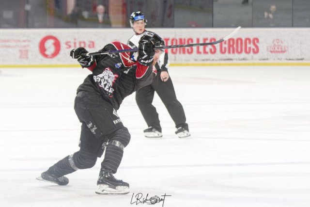 Photo hockey match Bordeaux - Rouen le 23/02/2024