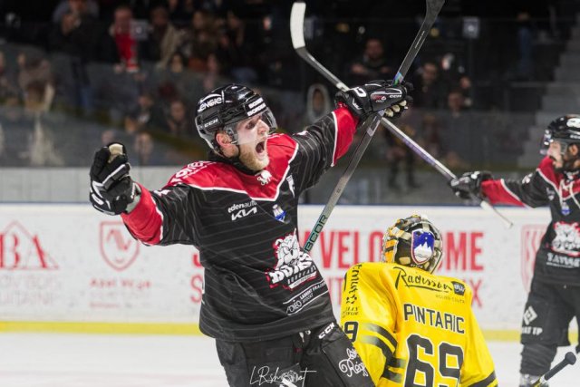 Photo hockey match Bordeaux - Rouen le 23/02/2024