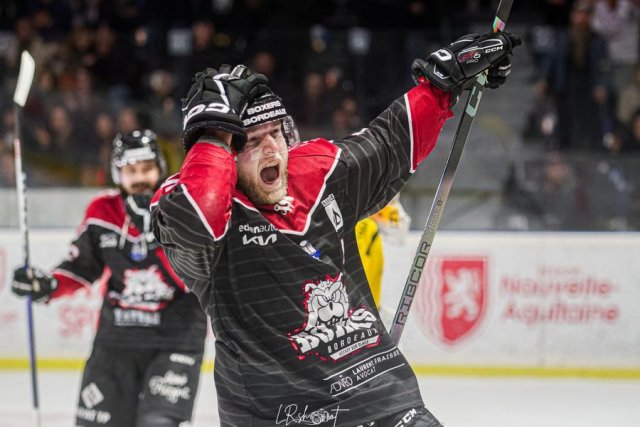 Photo hockey match Bordeaux - Rouen le 23/02/2024