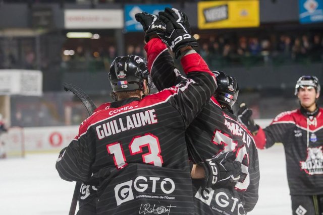 Photo hockey match Bordeaux - Rouen le 23/02/2024