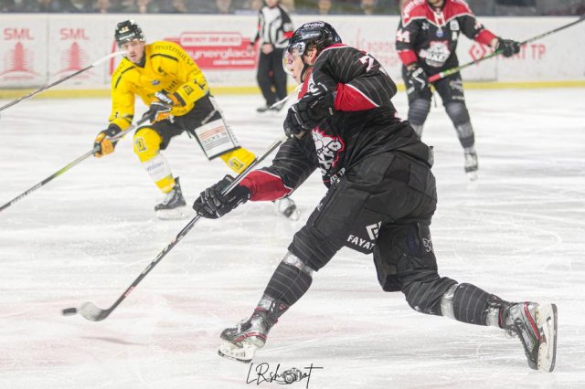 Photo hockey match Bordeaux - Rouen le 23/02/2024