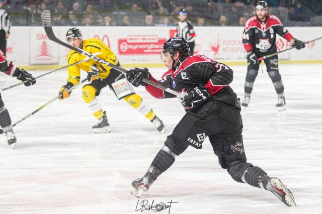 Photo hockey match Bordeaux - Rouen le 23/02/2024