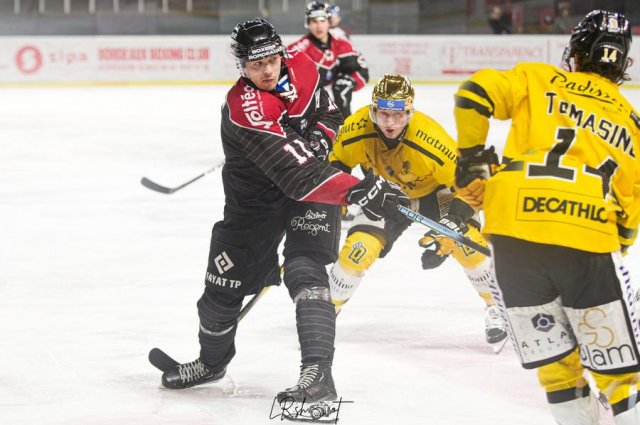 Photo hockey match Bordeaux - Rouen le 23/02/2024