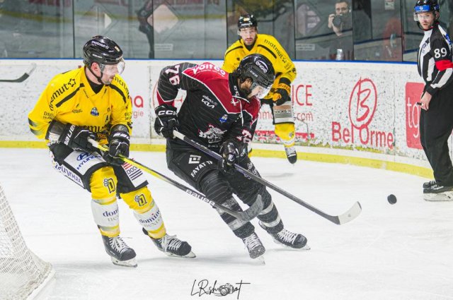 Photo hockey match Bordeaux - Rouen le 23/02/2024