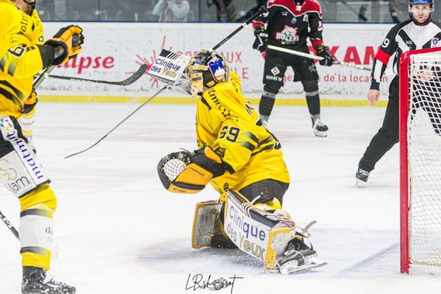 Photo hockey match Bordeaux - Rouen le 23/02/2024