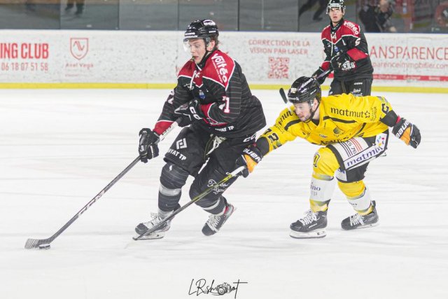 Photo hockey match Bordeaux - Rouen le 23/02/2024