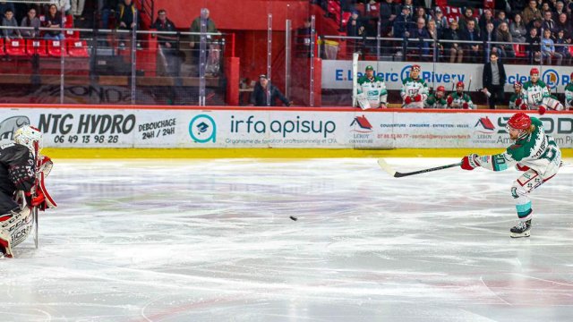 Photo hockey match Amiens  - Anglet le 23/02/2024