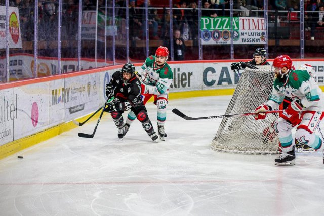Photo hockey match Amiens  - Anglet le 23/02/2024