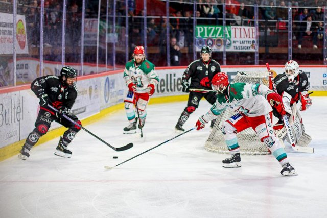Photo hockey match Amiens  - Anglet le 23/02/2024