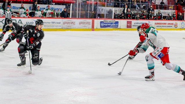 Photo hockey match Amiens  - Anglet le 23/02/2024