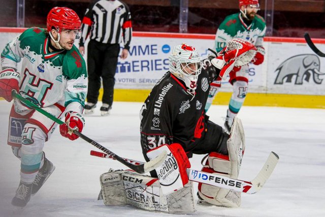 Photo hockey match Amiens  - Anglet le 23/02/2024