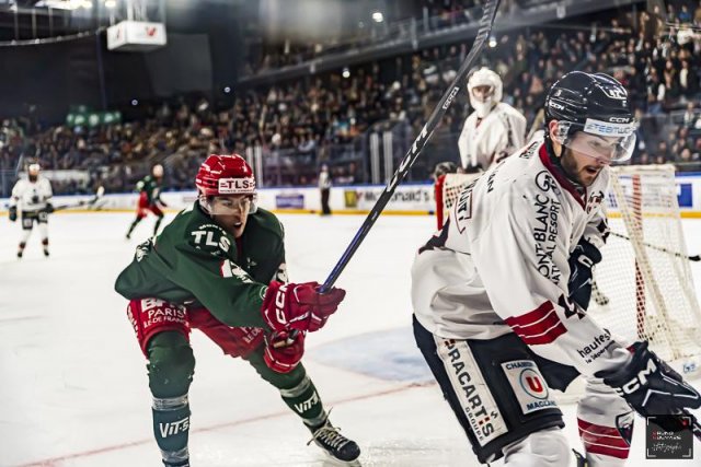 Photo hockey match Cergy-Pontoise - Chamonix  le 23/02/2024