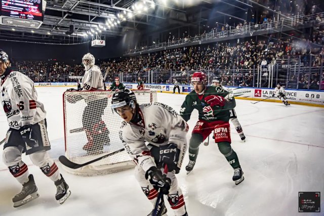 Photo hockey match Cergy-Pontoise - Chamonix  le 23/02/2024