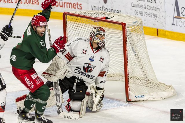 Photo hockey match Cergy-Pontoise - Chamonix  le 23/02/2024