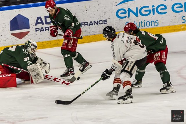 Photo hockey match Cergy-Pontoise - Chamonix  le 23/02/2024