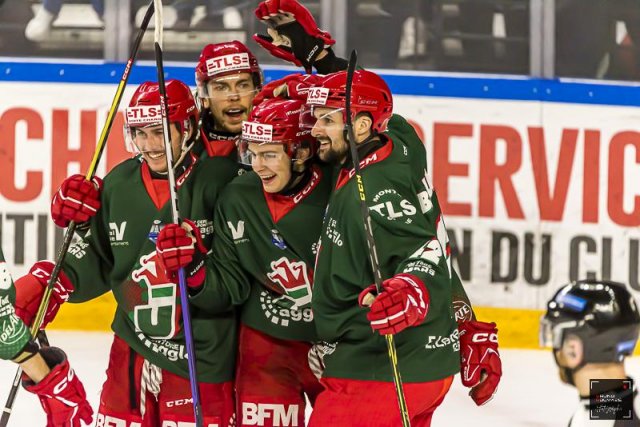 Photo hockey match Cergy-Pontoise - Chamonix  le 23/02/2024