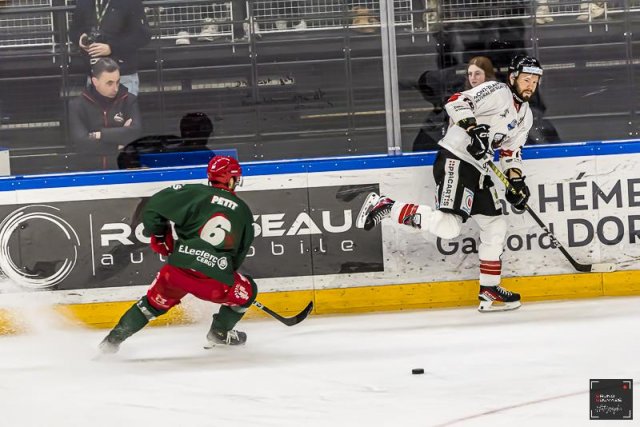 Photo hockey match Cergy-Pontoise - Chamonix  le 23/02/2024