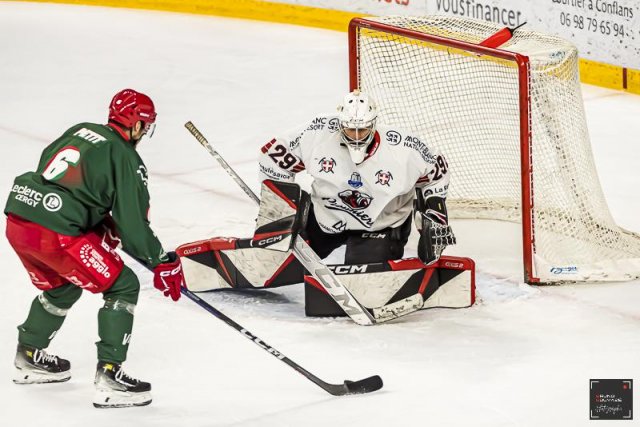 Photo hockey match Cergy-Pontoise - Chamonix  le 23/02/2024