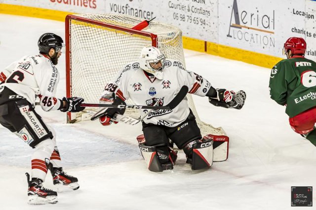 Photo hockey match Cergy-Pontoise - Chamonix  le 23/02/2024