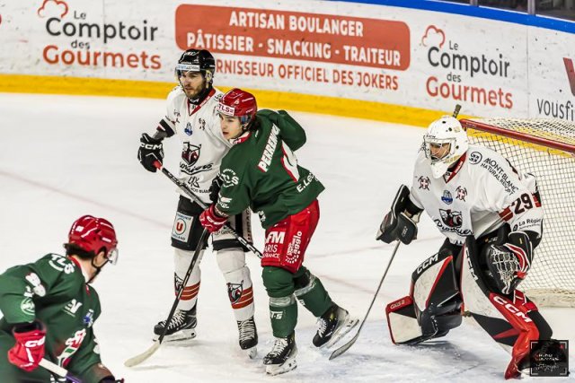 Photo hockey match Cergy-Pontoise - Chamonix  le 23/02/2024