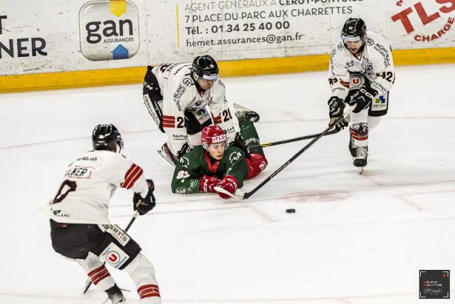Photo hockey match Cergy-Pontoise - Chamonix  le 23/02/2024