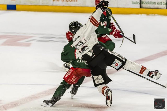 Photo hockey match Cergy-Pontoise - Chamonix  le 23/02/2024