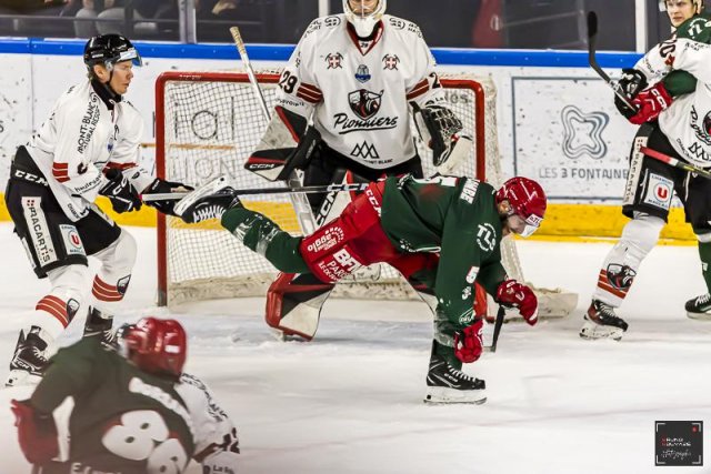 Photo hockey match Cergy-Pontoise - Chamonix  le 23/02/2024