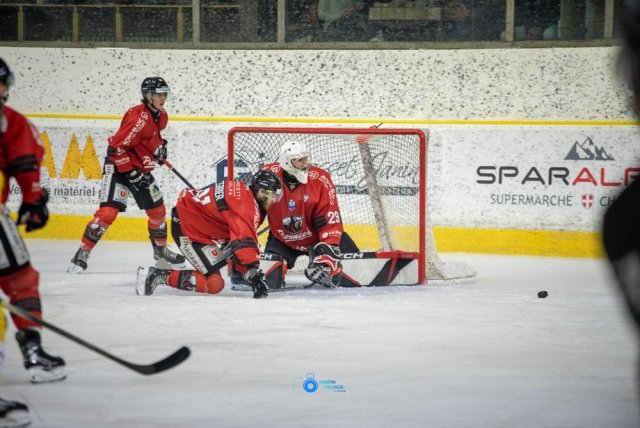 Photo hockey match Chamonix  - Rouen le 25/02/2024