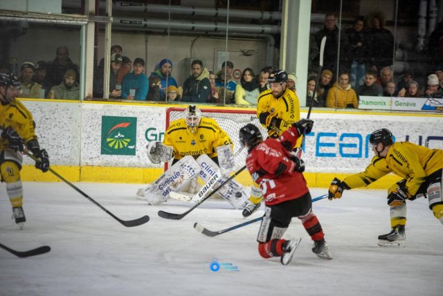 Photo hockey match Chamonix  - Rouen le 25/02/2024