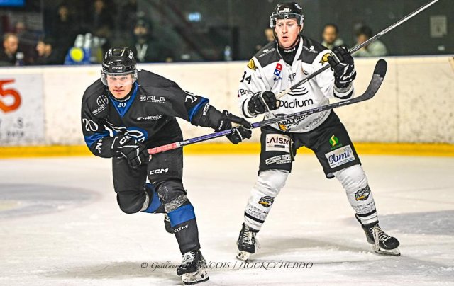 Photo hockey match Nantes - Brest  le 24/02/2024