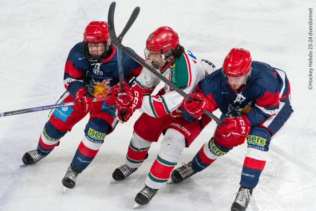 Photo hockey reportage U20 : Grenoble sans partage vs Anglet 