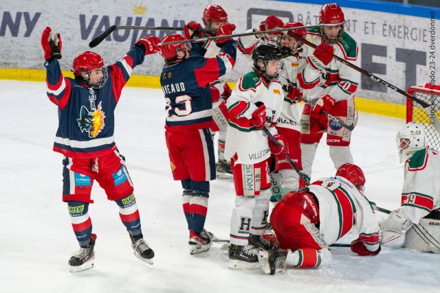 Photo hockey reportage U20 : Grenoble sans partage vs Anglet 