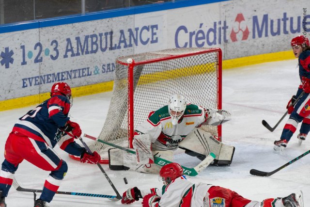 Photo hockey reportage U20 : Grenoble sans partage vs Anglet 