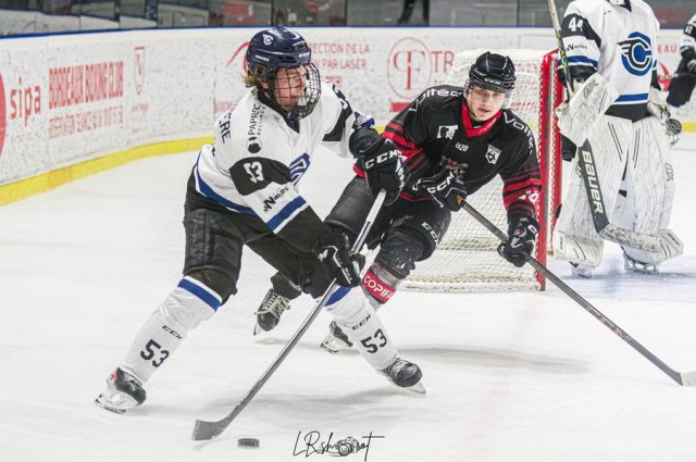Photo hockey match Bordeaux Mineur - Nantes U20 le 24/02/2024