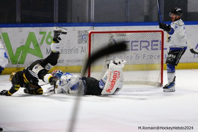 Photo hockey match Rouen - Gap  le 27/02/2024