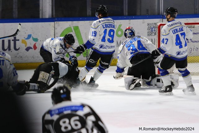 Photo hockey match Rouen - Gap  le 27/02/2024