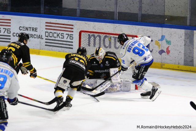 Photo hockey match Rouen - Gap  le 27/02/2024