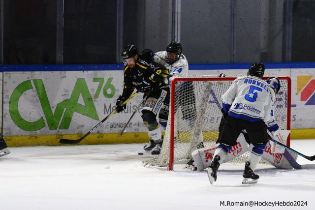 Photo hockey match Rouen - Gap  le 27/02/2024
