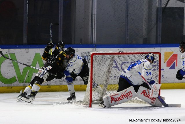 Photo hockey match Rouen - Gap  le 27/02/2024