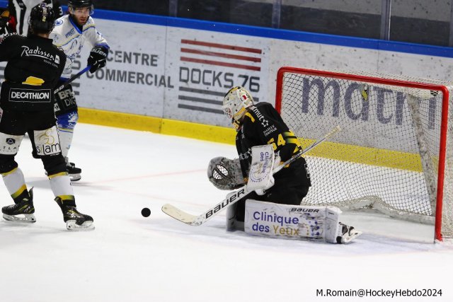 Photo hockey match Rouen - Gap  le 27/02/2024