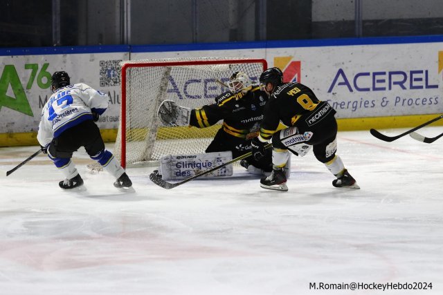 Photo hockey match Rouen - Gap  le 27/02/2024