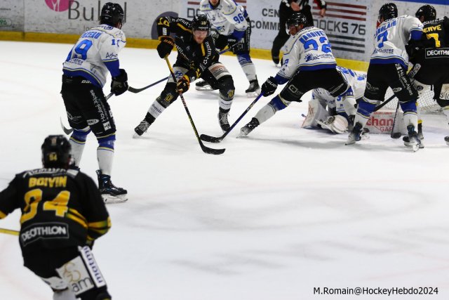 Photo hockey match Rouen - Gap  le 27/02/2024