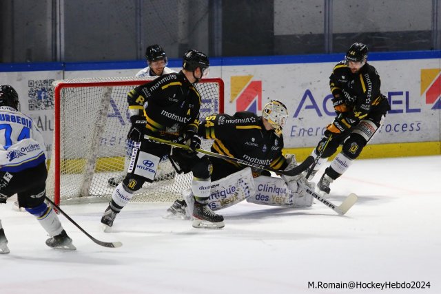 Photo hockey match Rouen - Gap  le 27/02/2024
