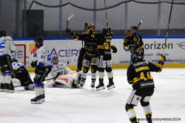 Photo hockey match Rouen - Gap  le 27/02/2024