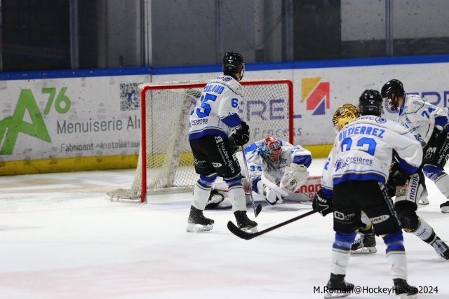 Photo hockey match Rouen - Gap  le 27/02/2024