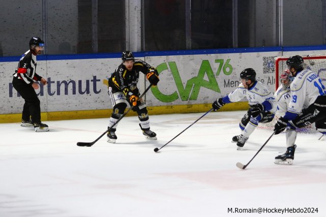 Photo hockey match Rouen - Gap  le 27/02/2024